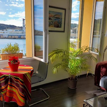 Appartement La Méditerranée vue sur la Mer Port Vendres Exterior foto