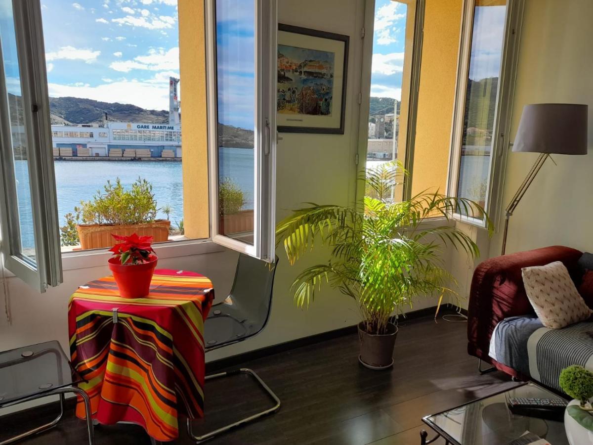 Appartement La Méditerranée vue sur la Mer Port Vendres Exterior foto