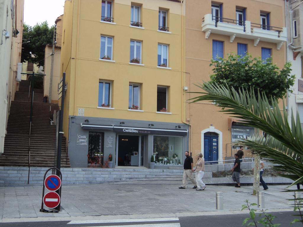 Appartement La Méditerranée vue sur la Mer Port Vendres Habitación foto