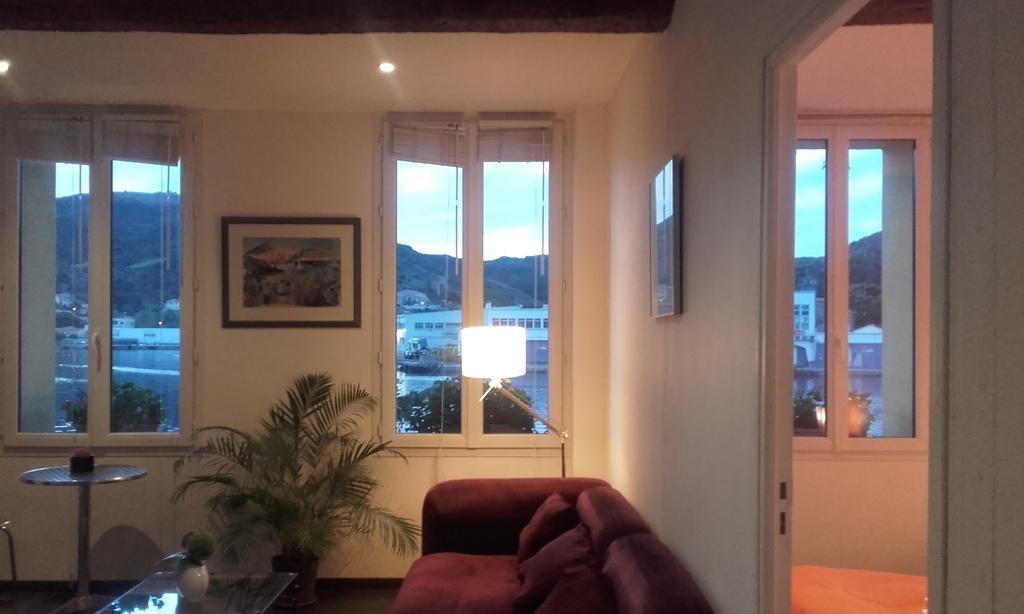 Appartement La Méditerranée vue sur la Mer Port Vendres Exterior foto